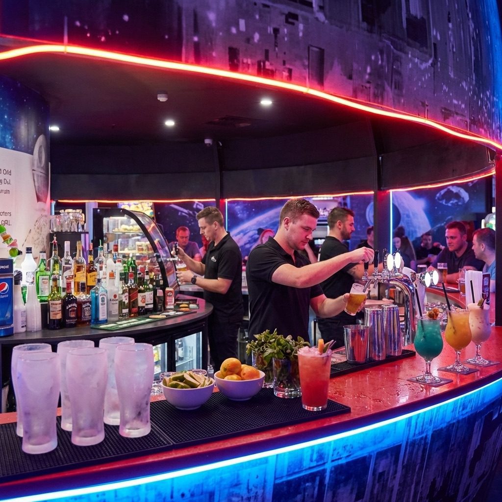 Bar cocktail biere soiree entre amis nimes